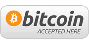 We accept Bitcoin
